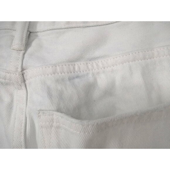 NEW All Saints Helle Cropped Flare Jeans White 27 - Picture 4 of 6